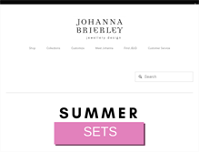 Tablet Screenshot of johannabrierley.com